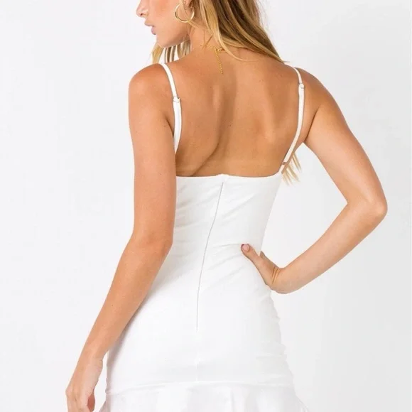 Princess Polly Kiribati Mini Dress White - Picture 2 of 5
